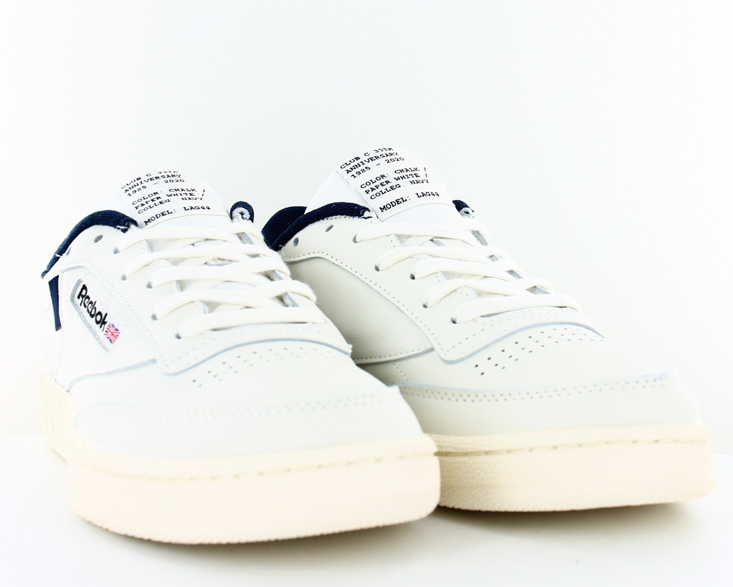 Reebok Club c 85 35 years Beige noir bleu marine FX1379